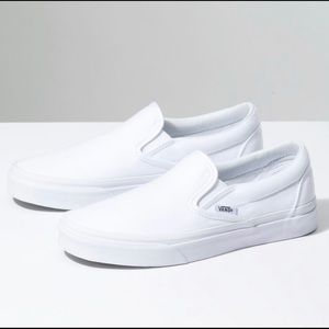 VANS SLIP-ON WHITE UNISEX